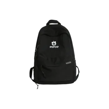 Banner The Piggy Nylon Fabric Backpack Medium Size Unisex Multicolor