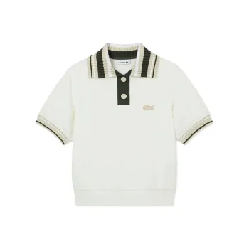 LACOSTE SS25 Polo Shirt Women's Ecru