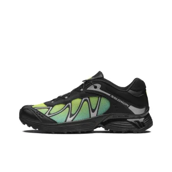 SALOMON Anti Slip Wear Resistant Low Top Casual Shoes Unisex Black White Silver