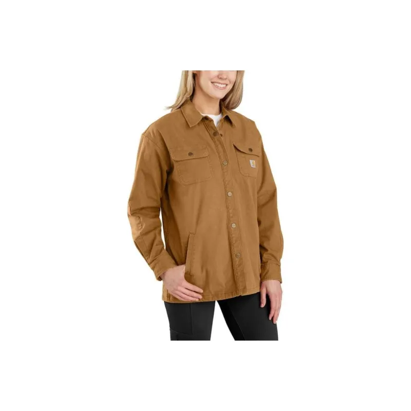 Carhartt 106024WOMEN'S RUGGED FLEX Shirt Loose Fit Women's-0