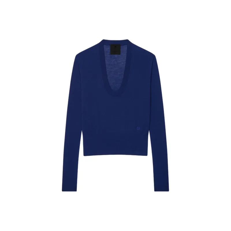 GIVENCHY Cashmere Sweater Women's Saffron Blue-0