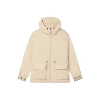 FILA LifestyleEMERALD Jackets Coats Women's Light Gray Orange