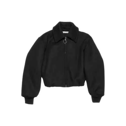 Acne Studios Zip Up Long Sleeved Bomber Jacket