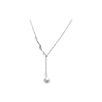 TAOHUAZHAOZHAO S925 Silver Necklaces Women's