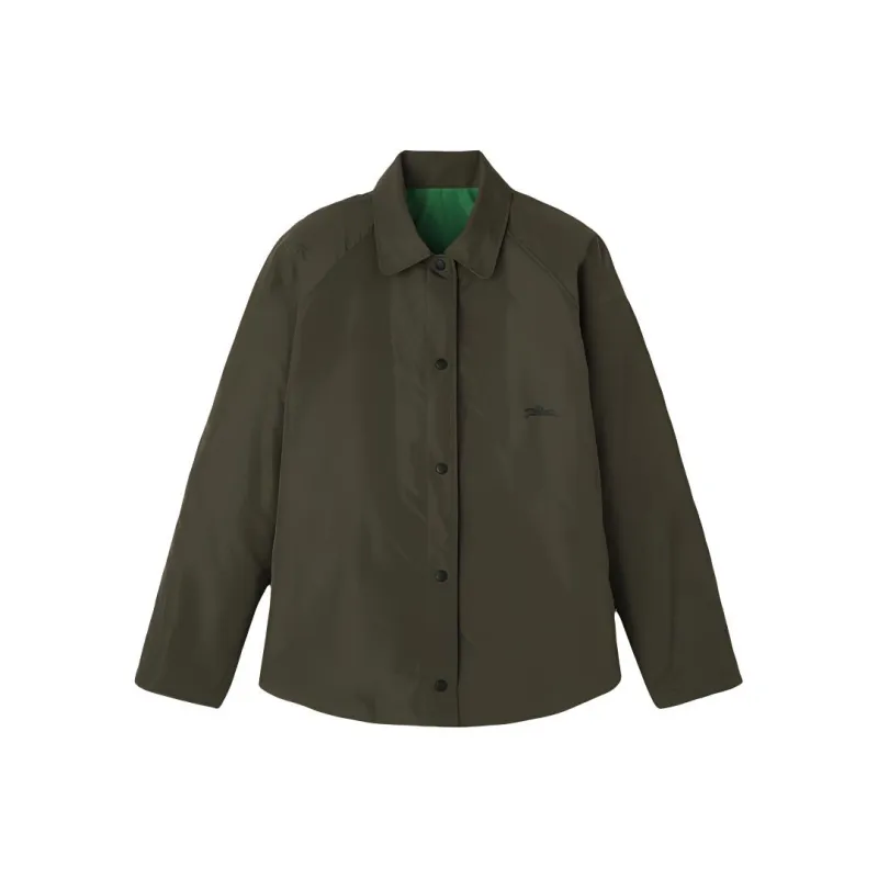 LONGCHAMP Jackets Coats Women's Green-0