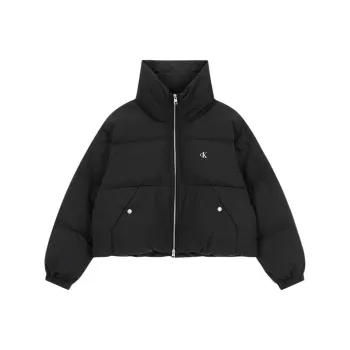CALVIN KLEIN Jackets & Coats Women's Black