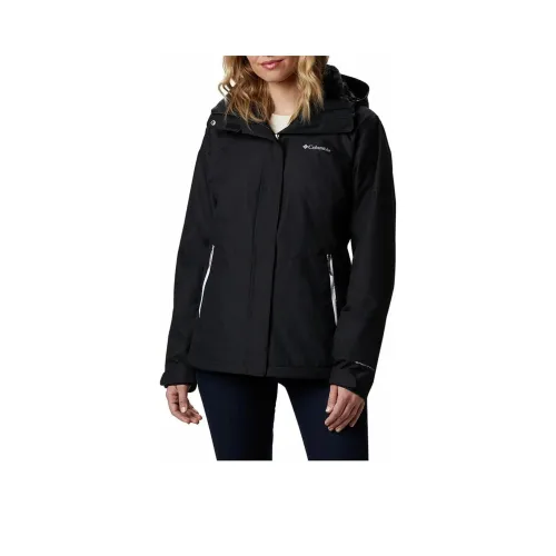 Columbia Black Bugaboo II Fleece Interchange Jacket Jackets Coats Women's Black