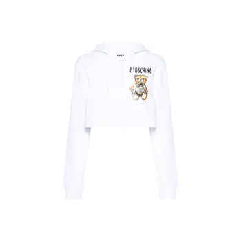 MOSCHINO Teddy Bear print Zip Hoodie