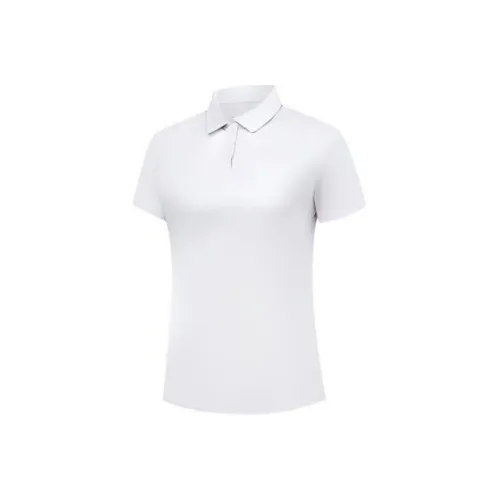 QIAODAN Variety Training Collection Polo Shirt Women's Jordan White