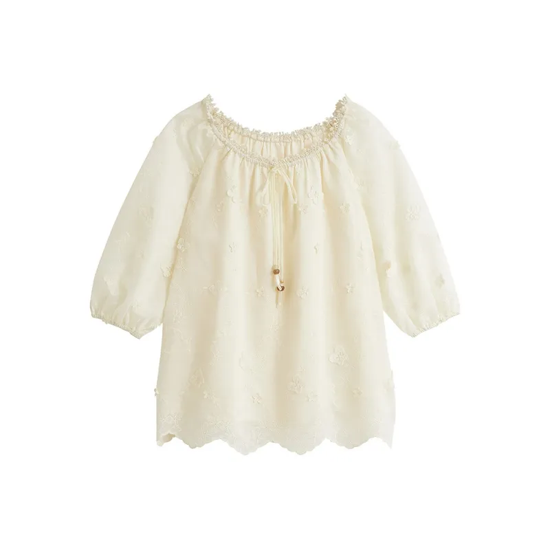 Inman Shirt Women's Cream Yellow-0