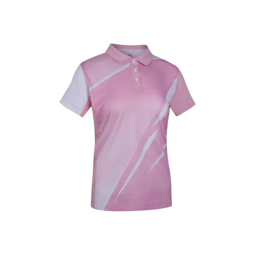 DECATHLON PONGORI TTP590 Polo Shirt Women's Crystal Pink