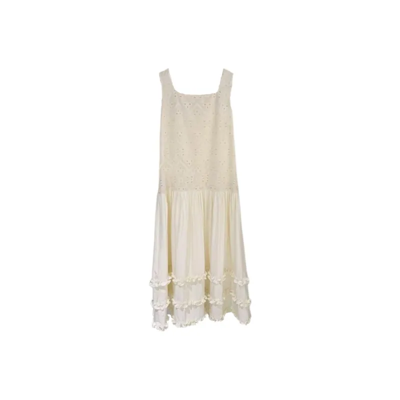 Incolore Slip Dress Women's White-1