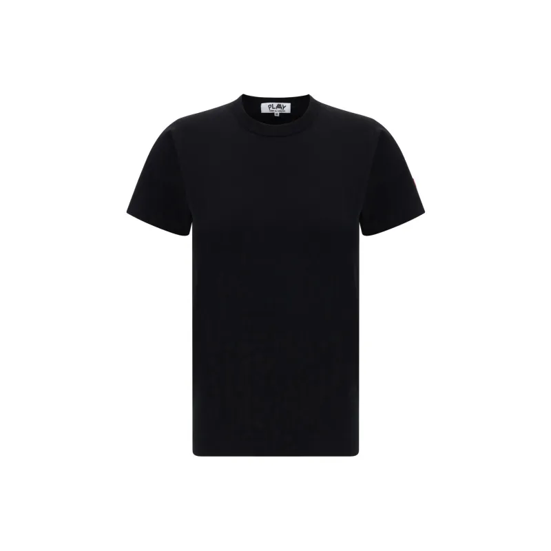 CDG Play T-Shirts Women's Black-0