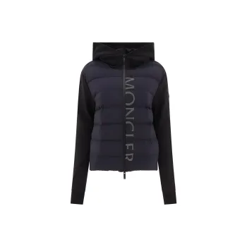 Moncler Padded Zip Up Sweatshirt