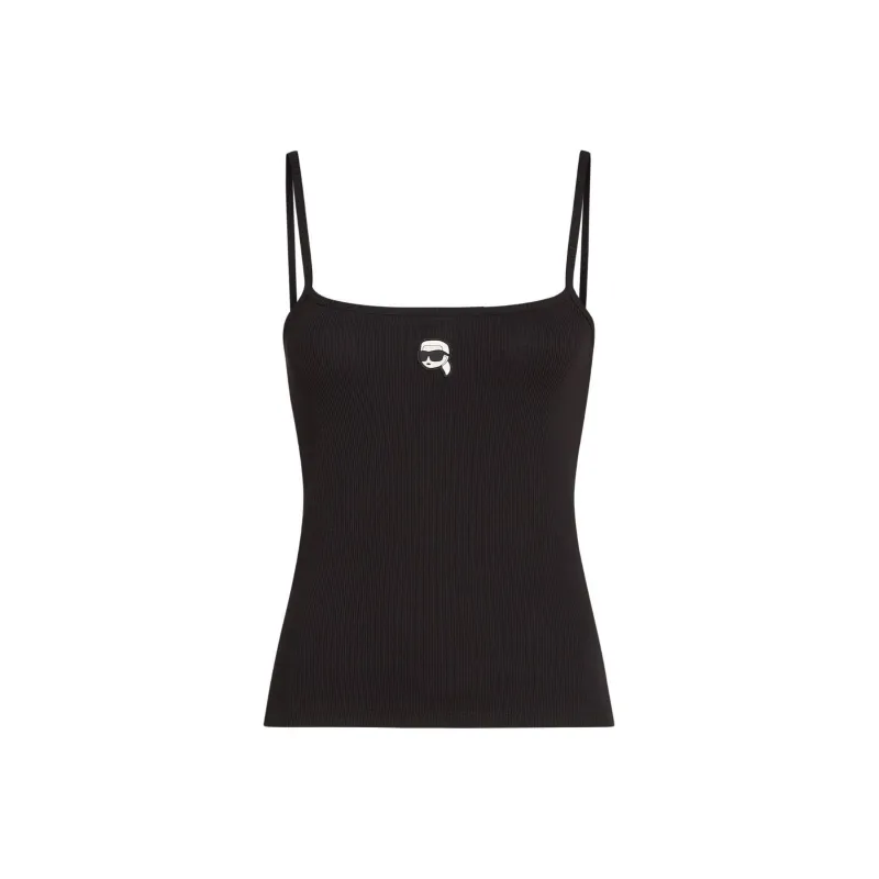 Karl Lagerfeld Logo patch Top-0