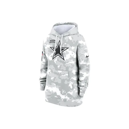 Nike Dallas Cowboys Salute To Service Primary Edge Club Women's Nike Nfl Pullover Hoodie