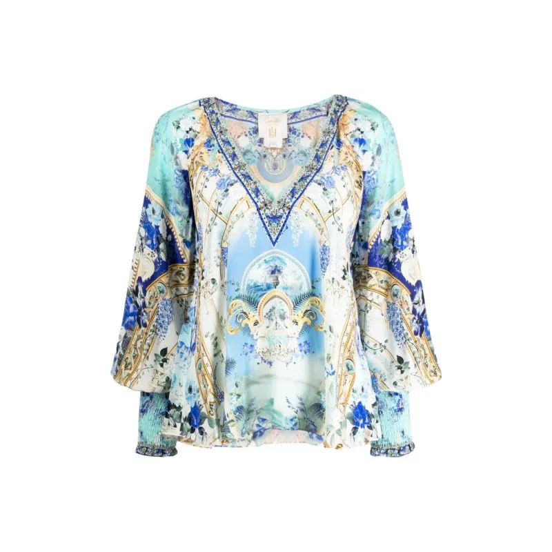Camilla Views Of Vesuvius Kaftan-0