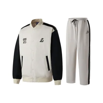 NBA Los Angeles Lakers Casual Sportswear Unisex Light Gray