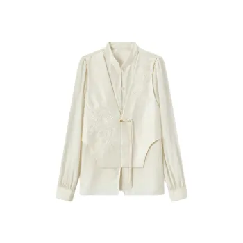 EICHITOO Shirts Women's Ecru