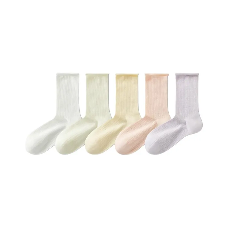 Temooues Mid Calf Socks Women's Combo Set-12