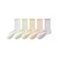 [5 Pack/Ultimate Anti-Pilling]White+Milk White+Custard+Orange Pink+Taro Purple