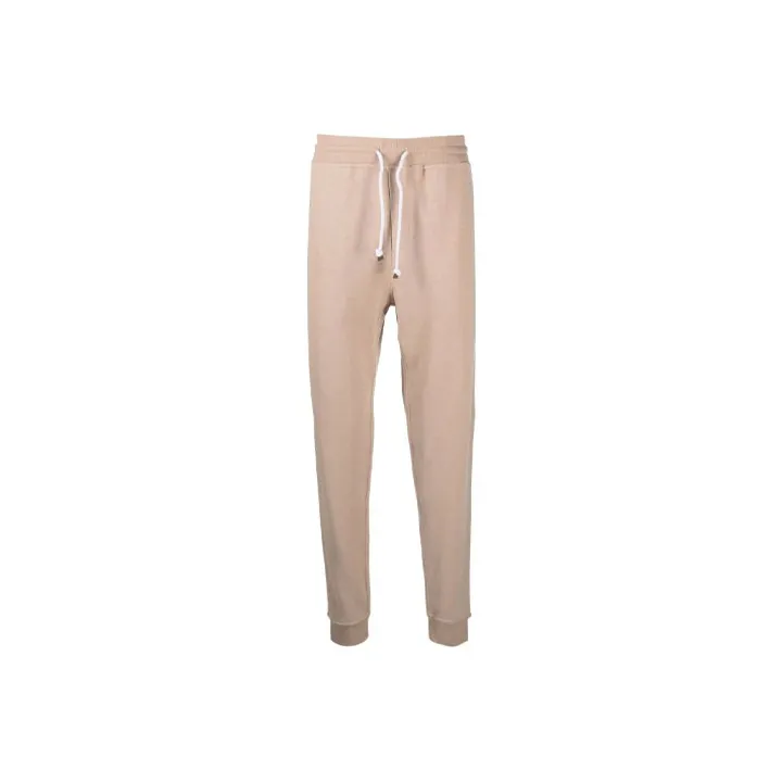 Brunello Cucinelli FW21 Knitted Sweatpants Men's Khaki-0