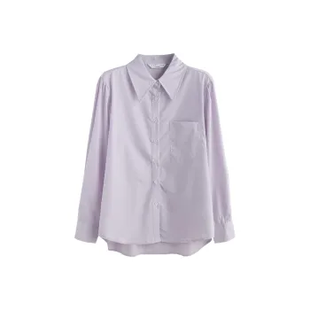 Tonlion Shirt Women's Light Purple