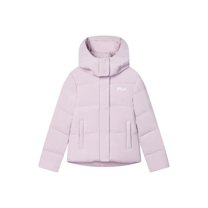 FILA Down Jacket Women's Dark Plum Pink-0