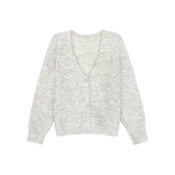ST&SAT Knitwear Women's Light Gray