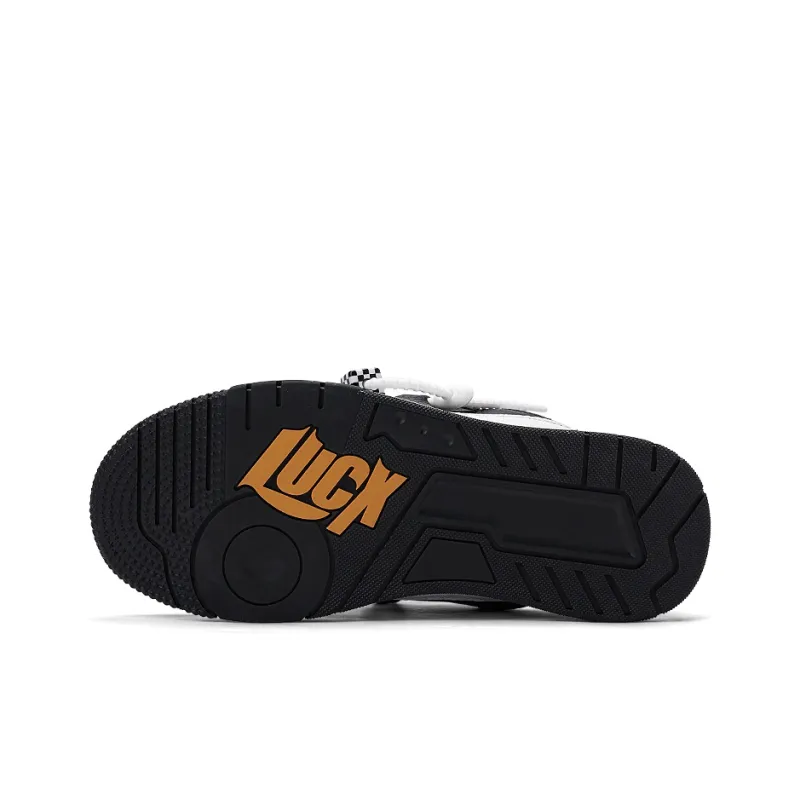 LUCX Cushioned Slip Resistant Abrasion Resistant Low Top Chunky Sneakers Unisex-35