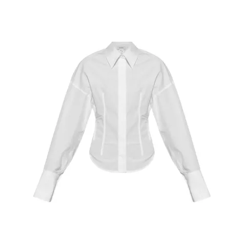 SportMax Nelson Button Up Puff Sleeved Top