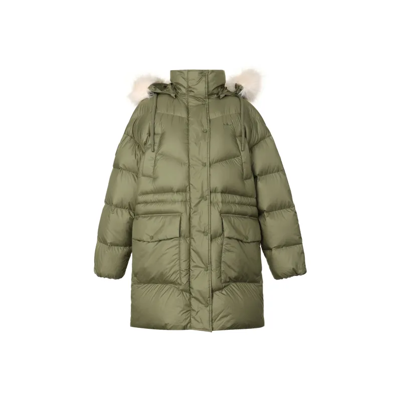 Adidas Originals Clover Series Down Jacket Women's Green-1