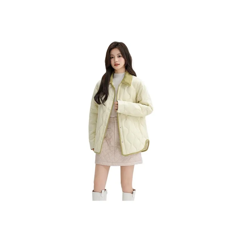 SNOW FLYING Cropped Down Jackets Women's-5