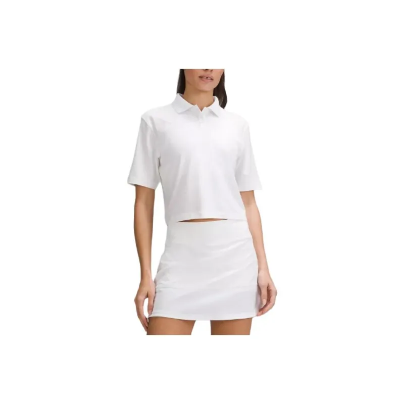 Lululemon Polo Shirt Women's White-0