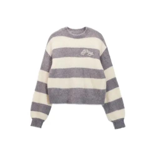 Ed Hardy FW24 Knitwear Women's Dark Marble Color