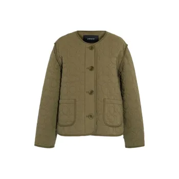 COACH SS23 Jackets Coats Women's Army Green