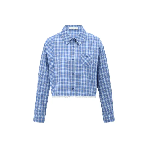 MISHOW Shirts Women's Blue