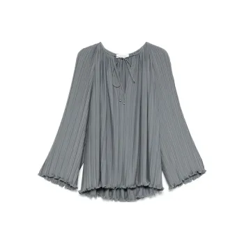 Lanvin Plissé Blouse