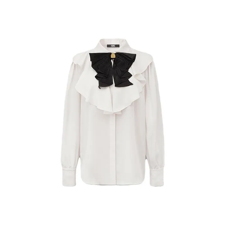 KARL LAGERFELD Shirt Women's White-0