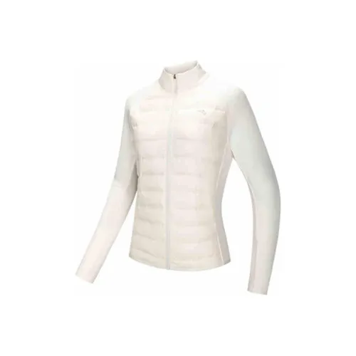 Anta Running Collection Down Jacket Women's Vanilla Ecru