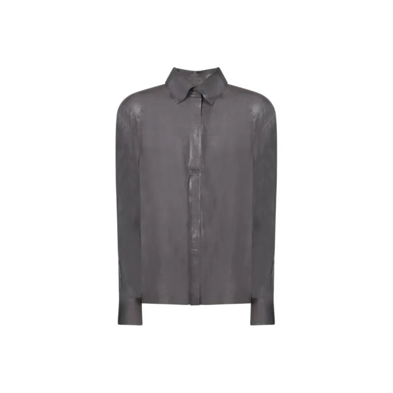 NORMA KAMALI Shirt Women's Dark Gray-0