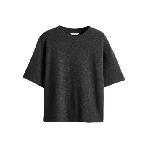 H&M T Shirt Women's Mixed Dark Gray