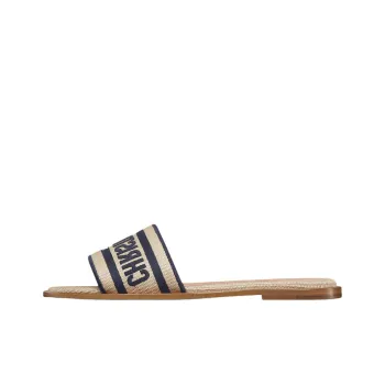 DIOR Dway Slide Slippers Women's Beige