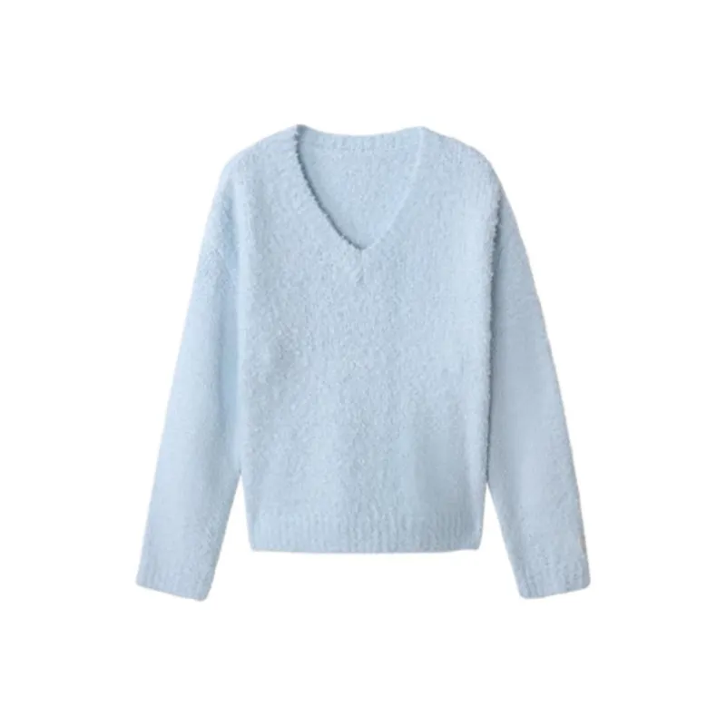 Alxnan Knitwear Women's Sky Blue-0