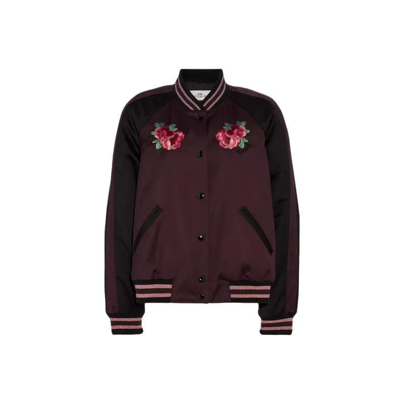 COACH Jackets & Coats Women's Burgundy-0