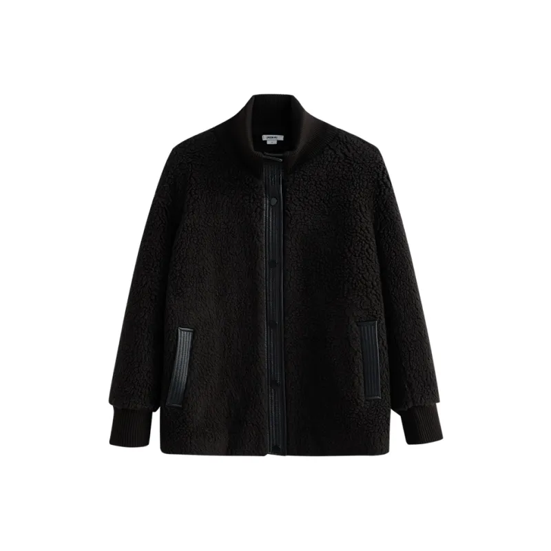 JASON WU Jackets Coats Women's Dark Coffee-0