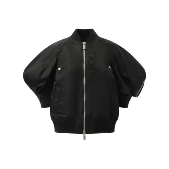Sacai Jackets Coats Women's Black
