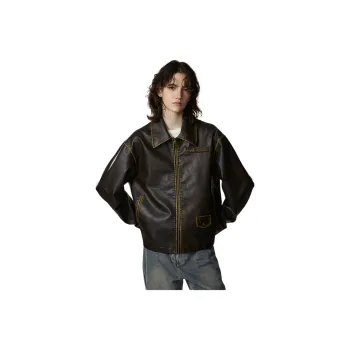 KIKAT Jackets Coats Unisex Brown
