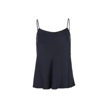 HERNO Spaghetti Straps Satin Tank Top