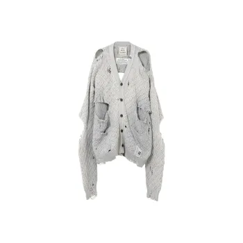 Maison Mihara Yasuhiro Sun Faded Like Knit Cardigan